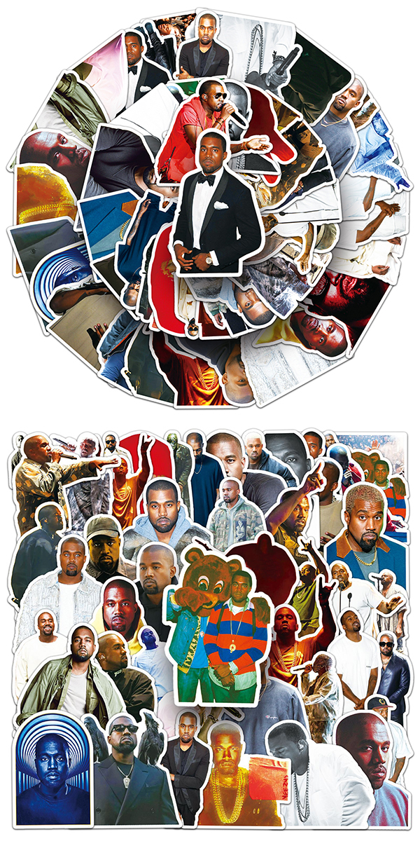 カニエウェスト ステッカー3