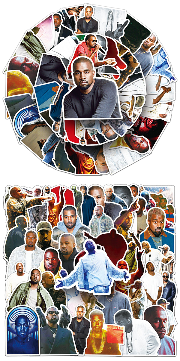 カニエウェスト ステッカー4