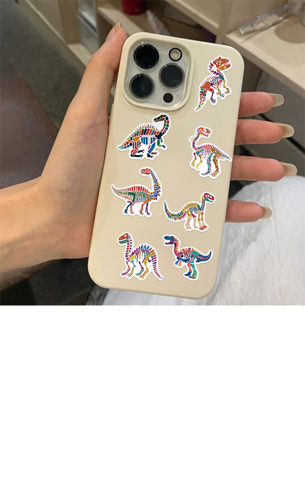  恐竜化石 ステッカー5