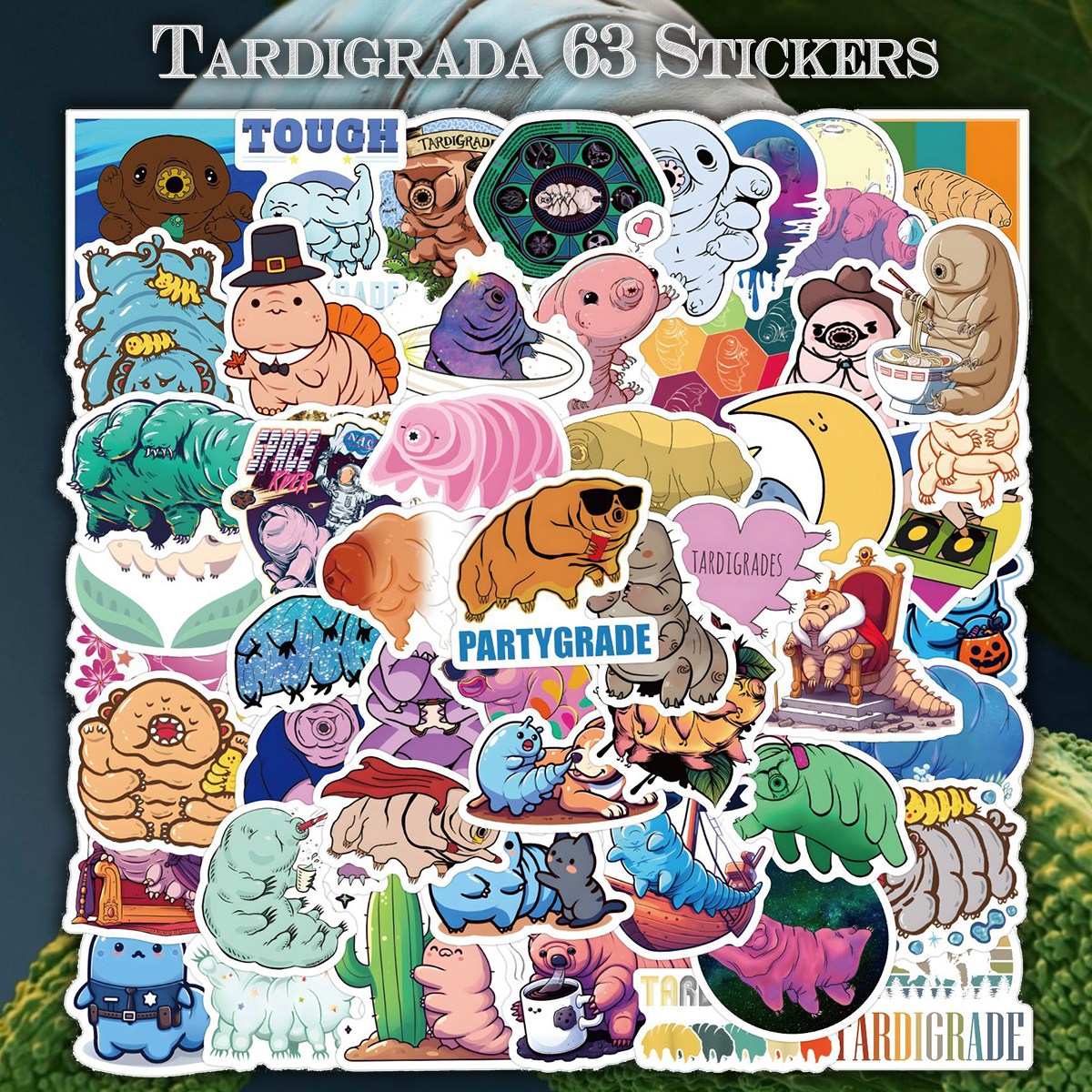 昆虫 ステッカー 50枚セット PVC 防水 シール 蝶々 バタフライ