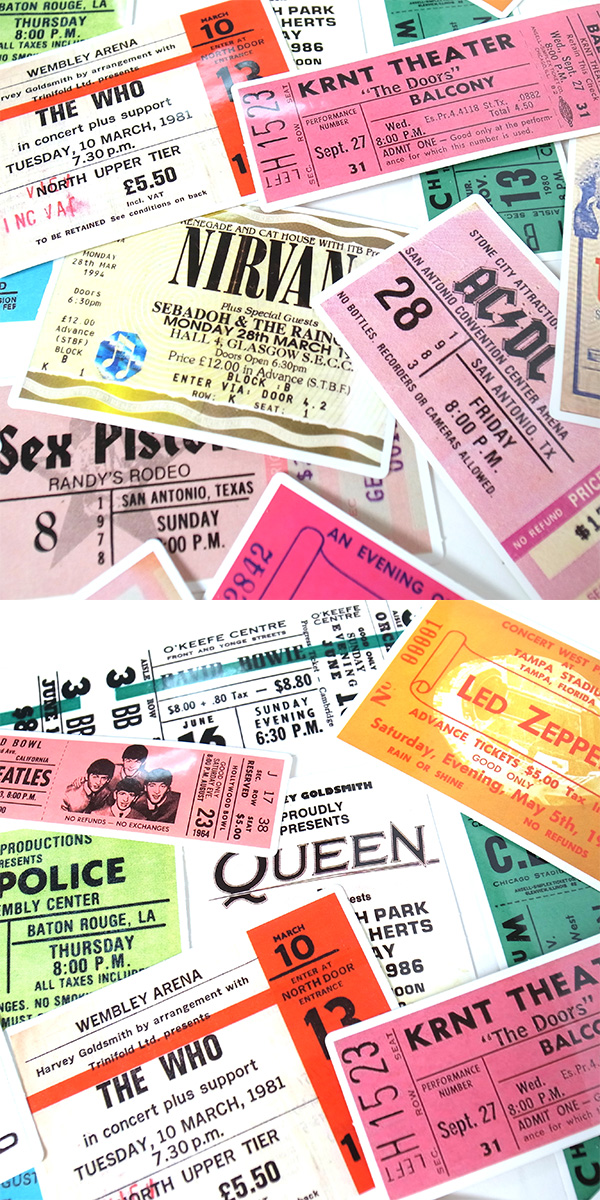  チケット ステッカー3