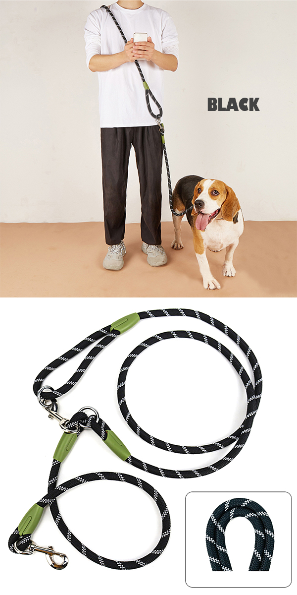 ハンズフリー ショルダー 2way ロング リード リフレクター 反射素材