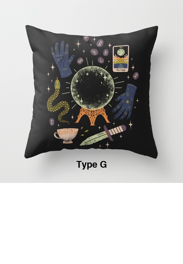 【SALE】1/15迄　コーラル＆タスク　星座　クッション　カバー CORAL&TUSK「Supermoon Spell Pillow」スーパームーン