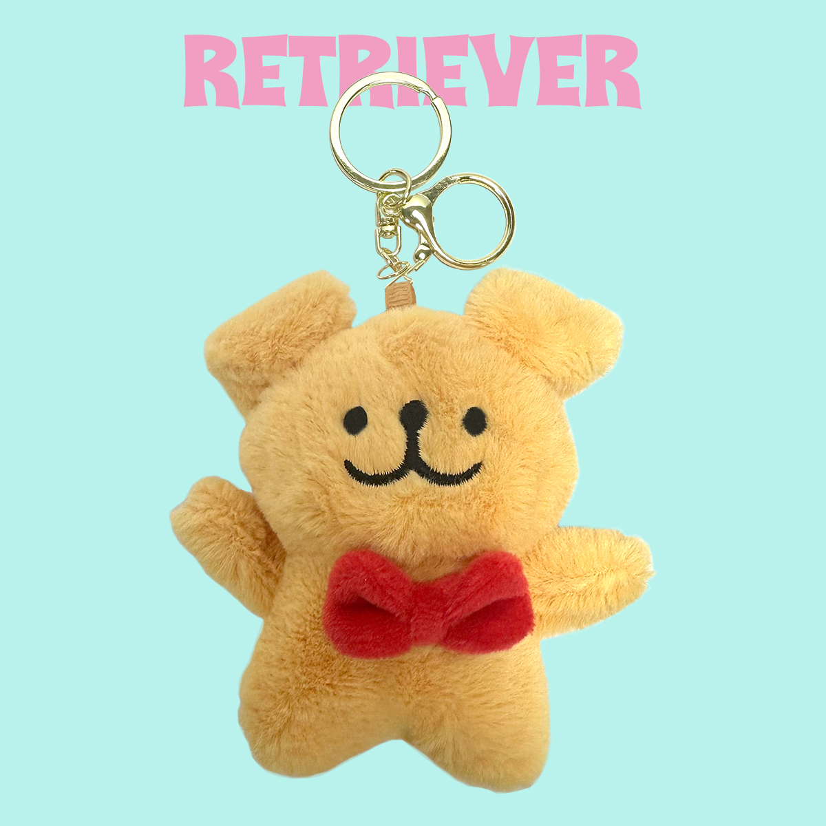 マルチーズとレトリーバー ぬいぐるみ キーホルダー Maltede & Retriever Puppy Life 犬 いぬ イヌ 韓国 キャラクター グッズ | ブランド登録なし | 02