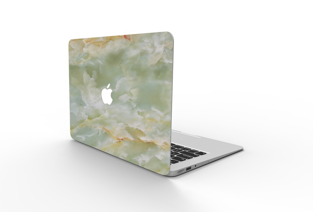 MacBook スキンシール 翡翠柄 最新モデル対応 Macbook12