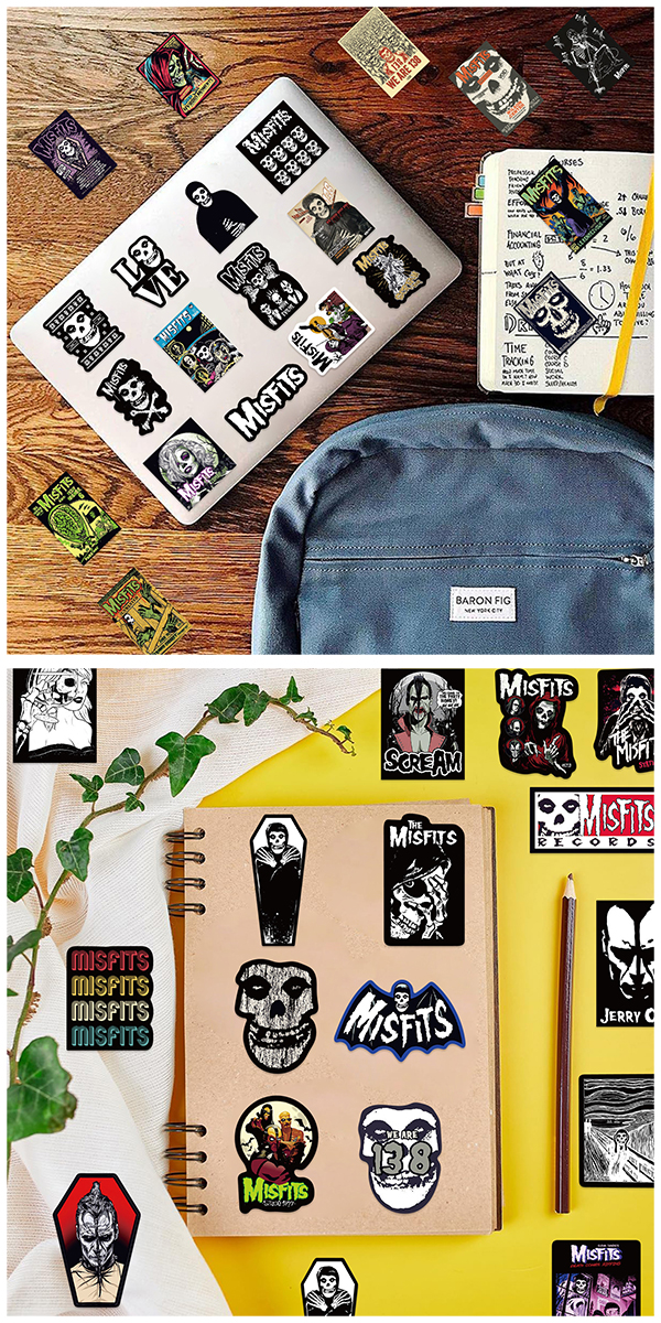 Misfits ミスフィッツ ステッカー 105枚セット PVC 防水 シール Punk