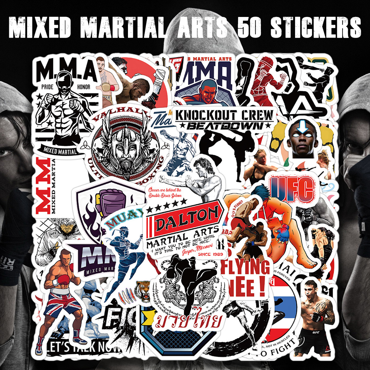 総合格闘技 ステッカー1