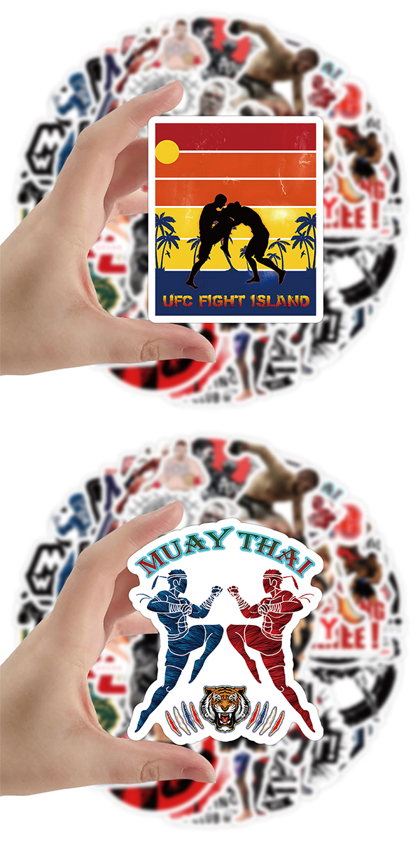 総合格闘技 ステッカー4