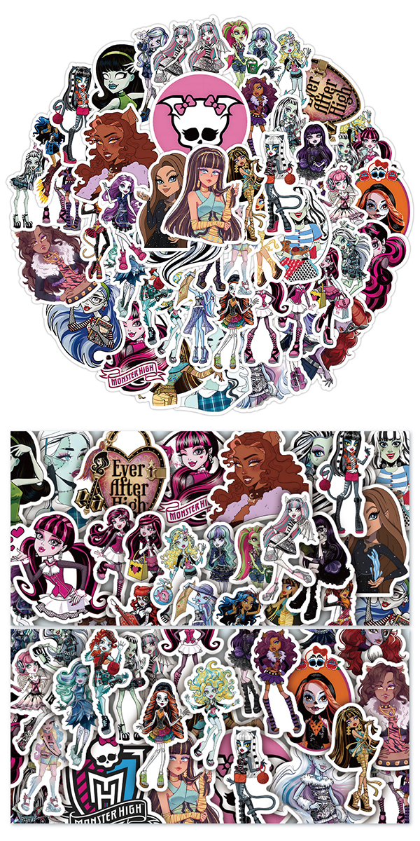 モンスターハイ ステッカー3