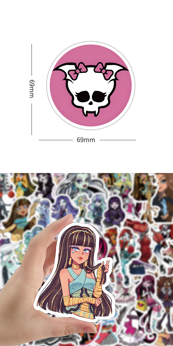 モンスターハイ ステッカー4