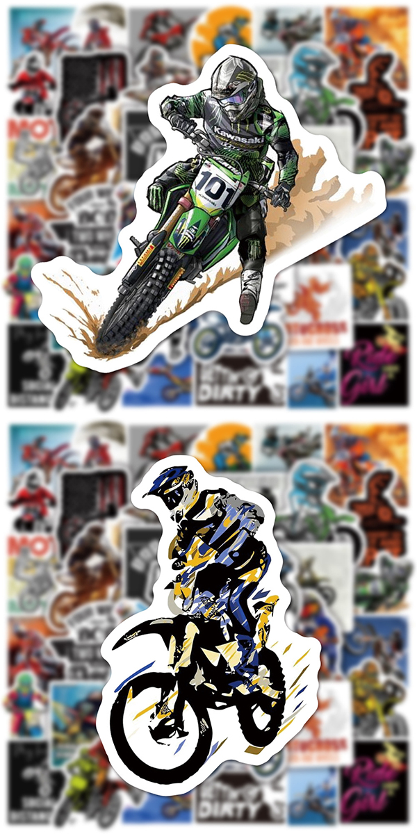  モトクロスステッカー4