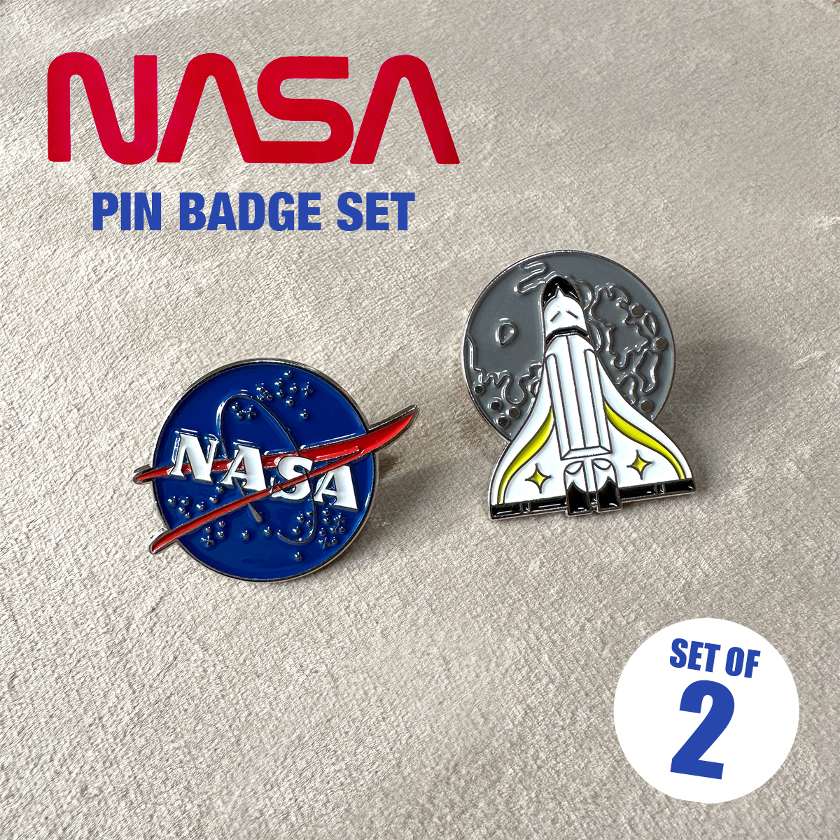 shuttle missions nasa ピンバッジ　セット Amazon.com: SPACE SHUTTLE ATLANTIS MISSIONS Colorized Florida