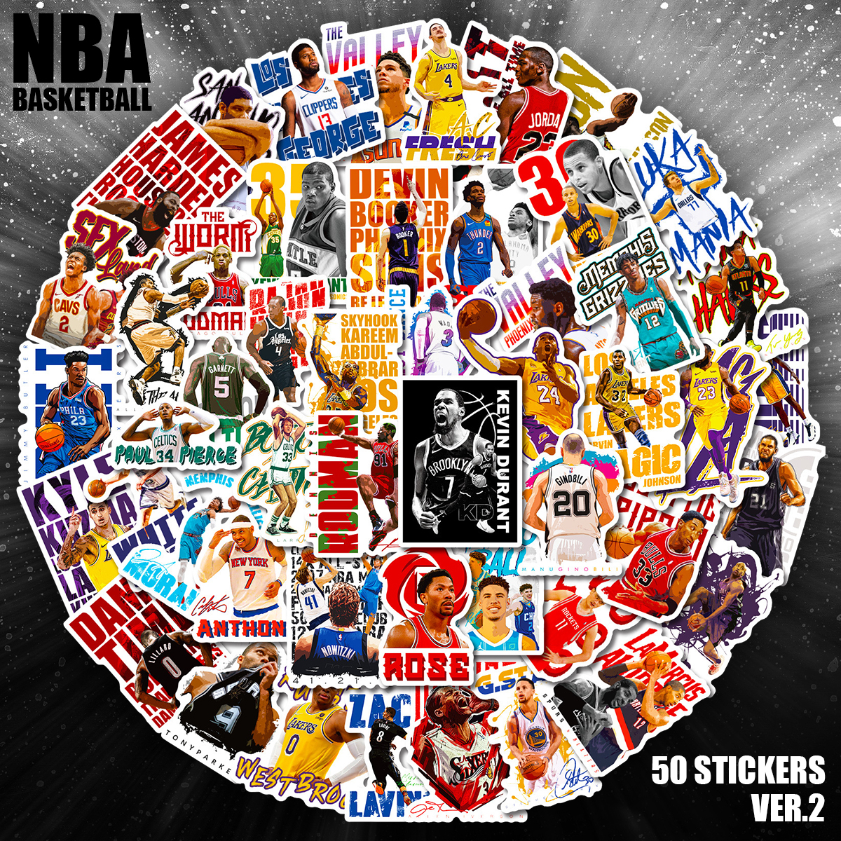 NBA ステッカー6