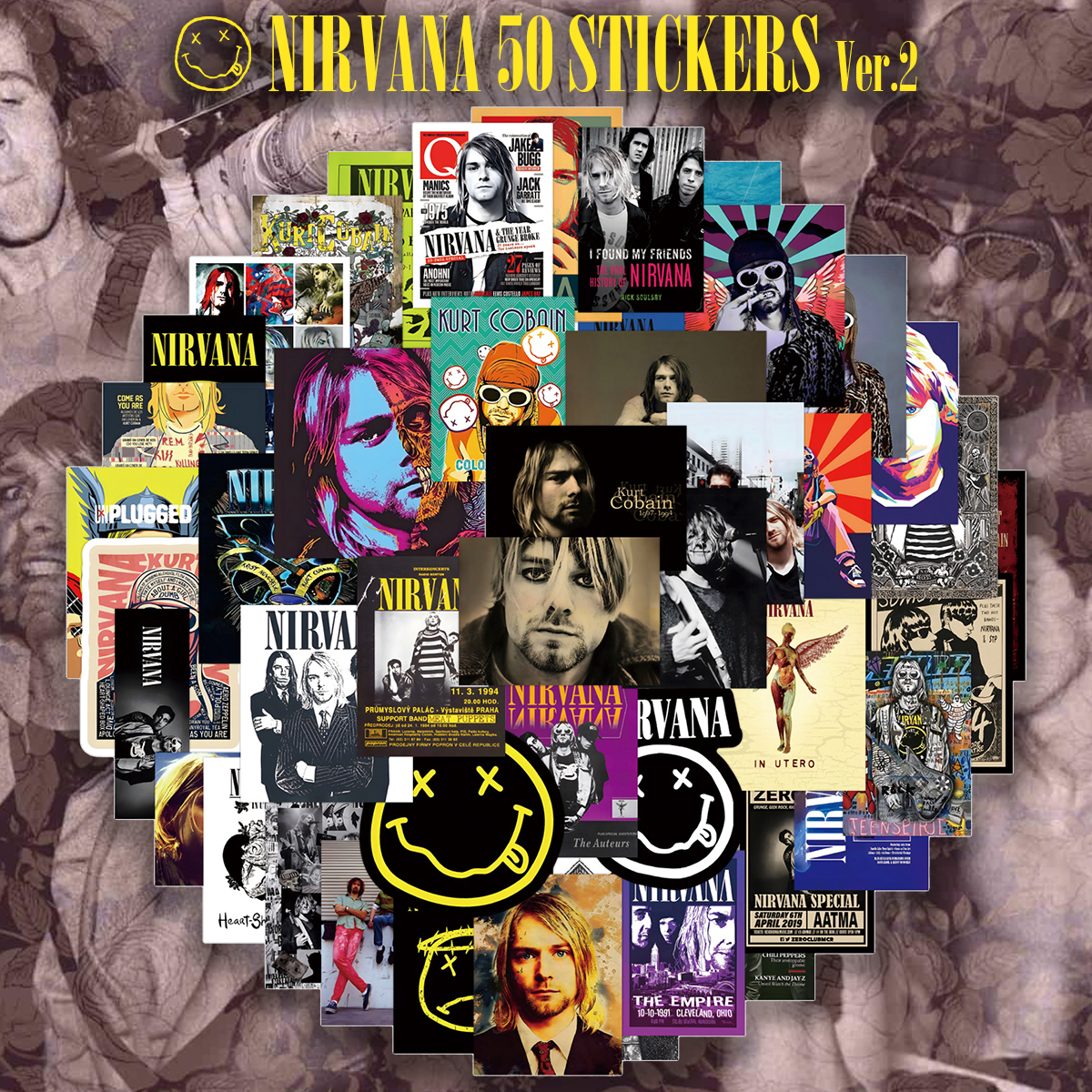Nirvana Ver.2 ステッカー1