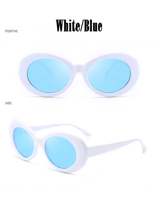 オーバルサングラス6"