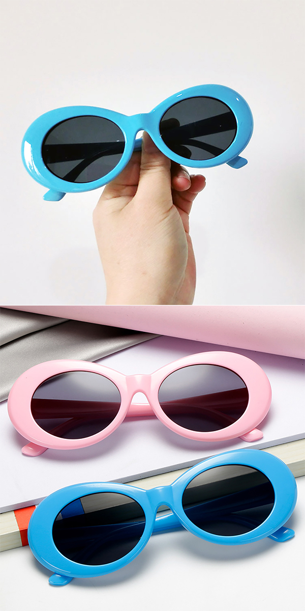 オーバルサングラス_blu2"