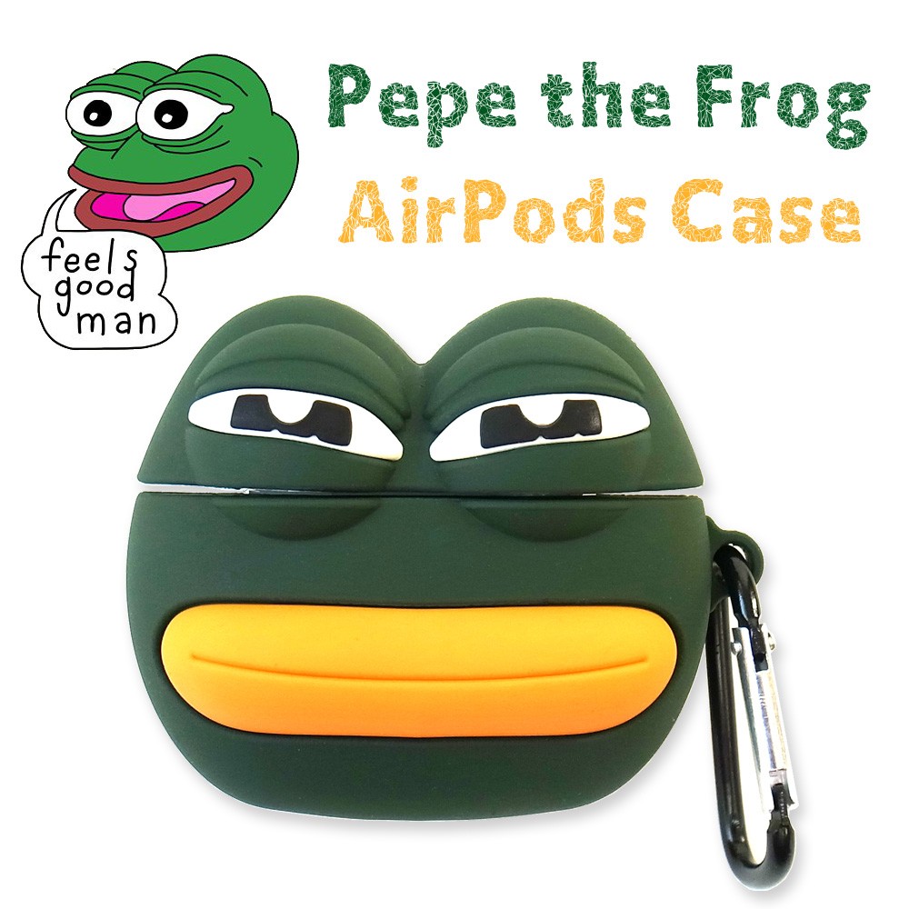 カエルのぺぺ Airpods Airpodspro シリコン ケース エアポッド カバー Sad Pepe ワイヤレス イヤホン ヘッドホン Iphone Pepe Pods 01 Lupo 通販 Yahoo ショッピング