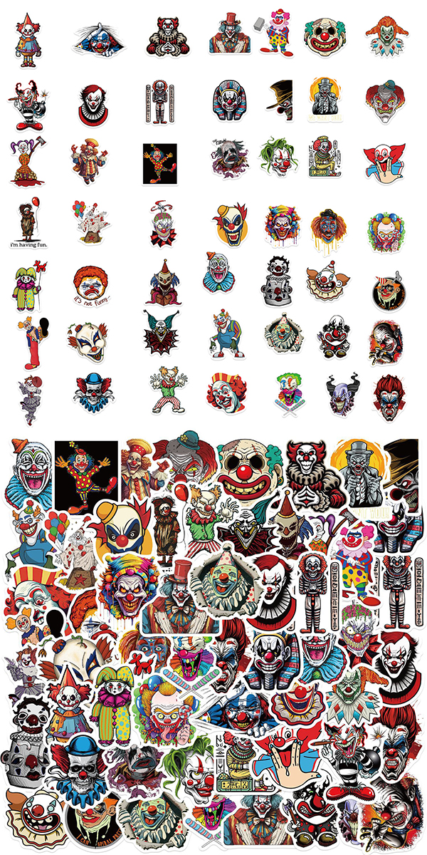  ピエロ ステッカー2