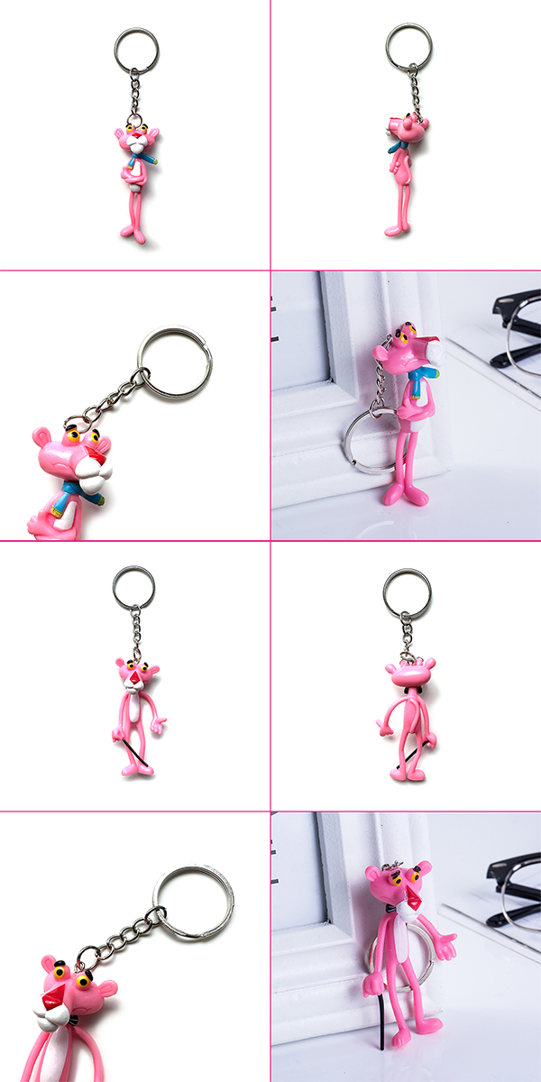 Pinkpanther ピンクパンサー キーホルダー 4種セット キーリング アクセサリー 雑貨 アニメ キャラクター : pink-keyset-01  : LUPO - 通販 - Yahoo!ショッピング