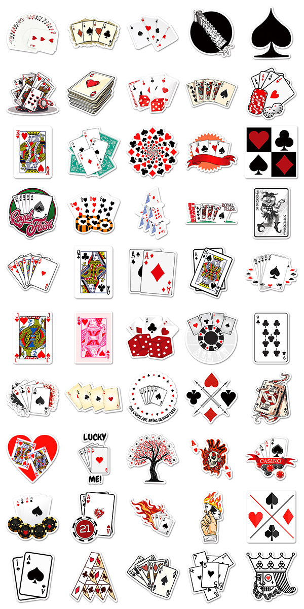 ポーカー ステッカー2