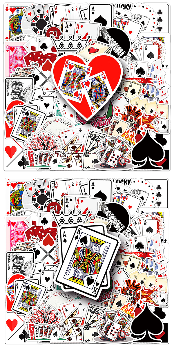 ポーカー ステッカー4