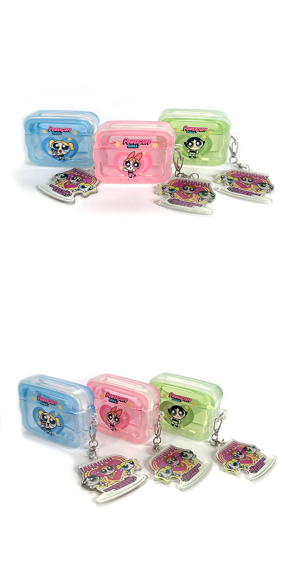 パワーパフガールズ AirPods Pro 第3世代 ケース チャーム付き The