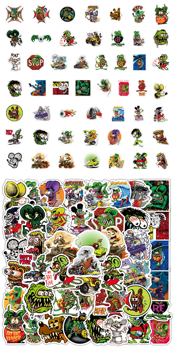  ラットフィンクver.3 ステッカー2