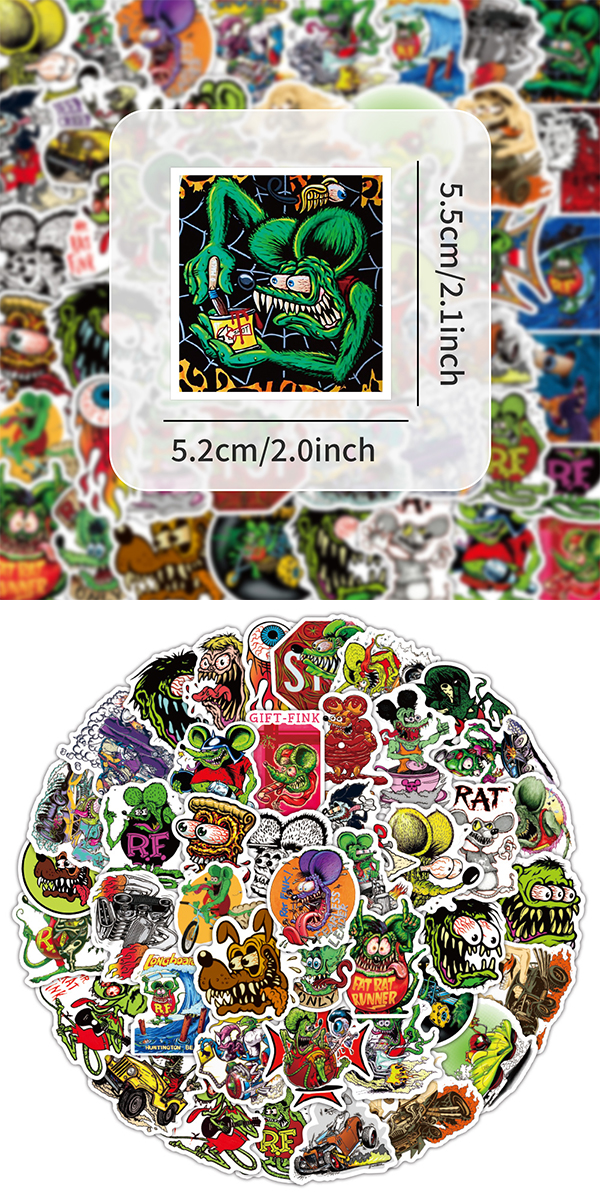  ラットフィンクver.3 ステッカー3