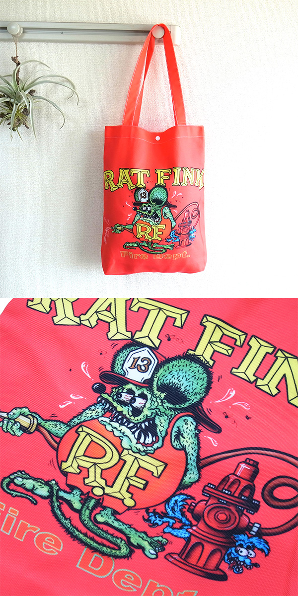 ラットフィンク トートバッグ RATFINK メンズ レディース ショルダー 