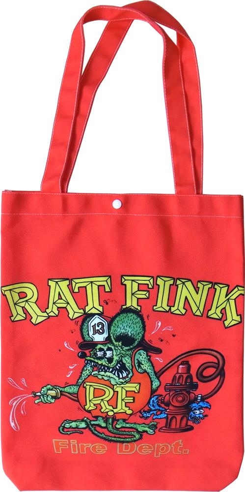 ラットフィンク トートバッグ RATFINK メンズ レディース ショルダー 肩がけ かばん カバン...