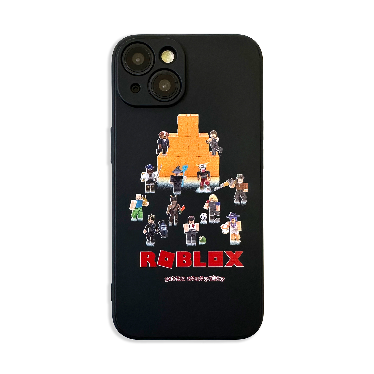 ROBLOX ロブロックス iPhone14 iPhone13 iPhoneSE iPhone8 iPhone7 ケース カバー 液晶保護フィルム付き  ゲーム キャラクター グッズ