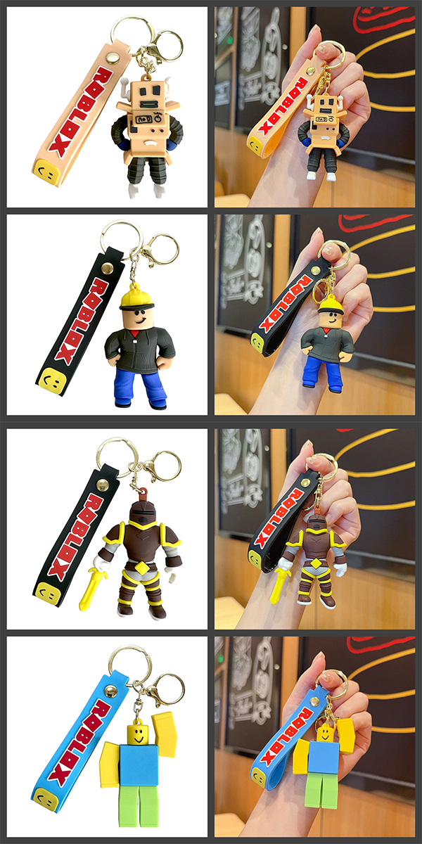 ROBLOX マスコット キーホルダー キーリング ロブロックス ゲーム 雑貨