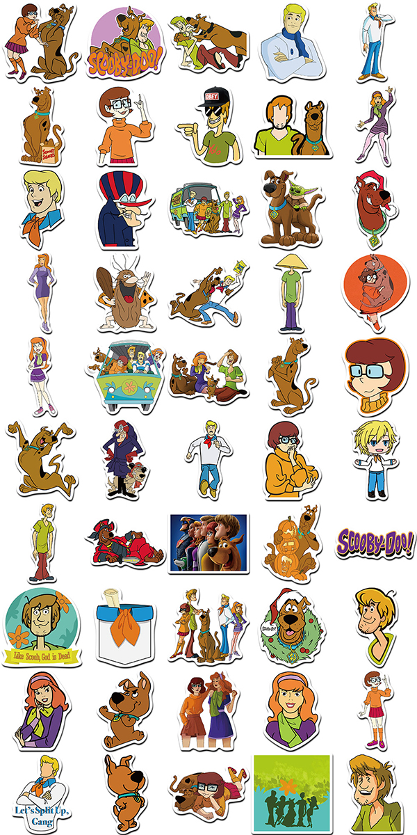 スクービー・ドゥー ステッカー2