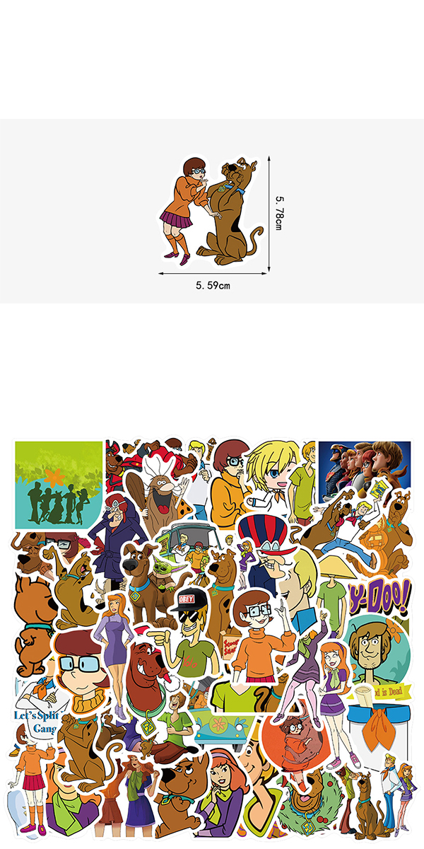 スクービー・ドゥー ステッカー5