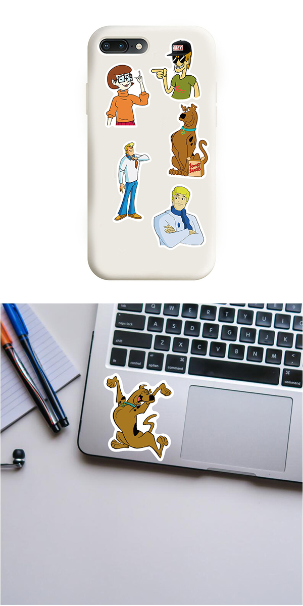 スクービー・ドゥー ステッカー6