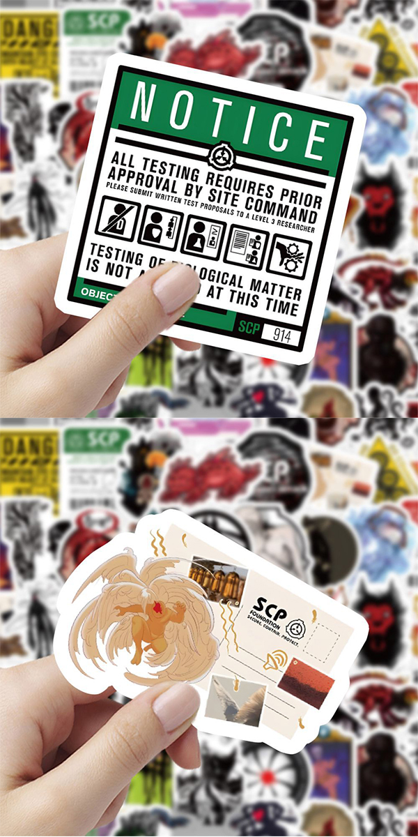  SCP財団 ステッカー4