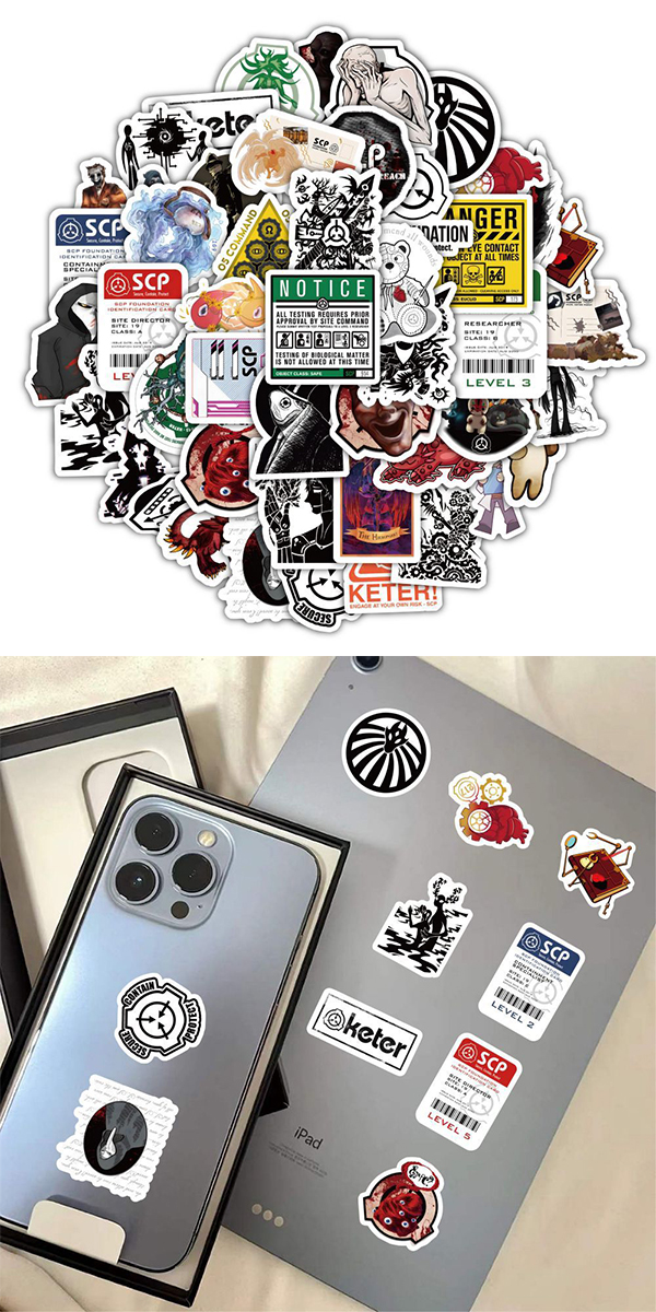  SCP財団 ステッカー6