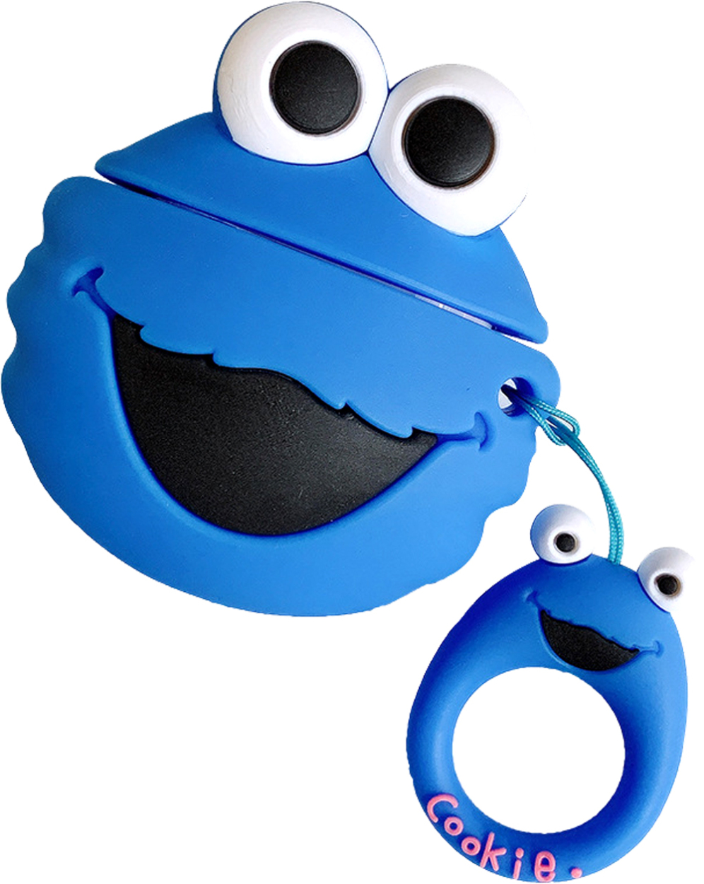 セサミストリート Airpod ケース ストラップ付き エルモ クッキーモンンスター エアポッツ カバー イヤホン Iphone Sesame Pods 01 Lupo 通販 Yahoo ショッピング