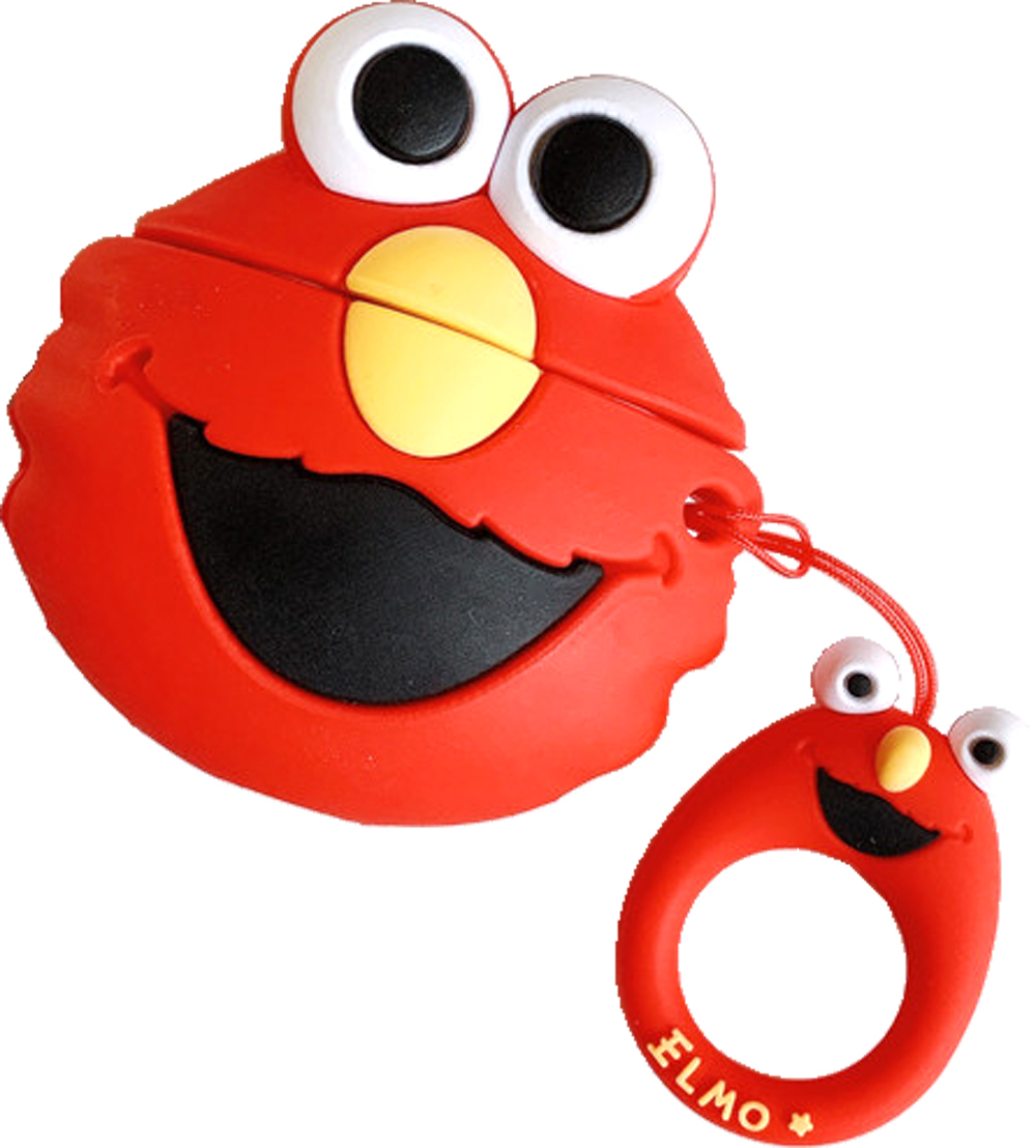 セサミストリート Airpod ケース ストラップ付き エルモ クッキーモンンスター エアポッツ カバー イヤホン Iphone Sesame Pods 01 Lupo 通販 Yahoo ショッピング