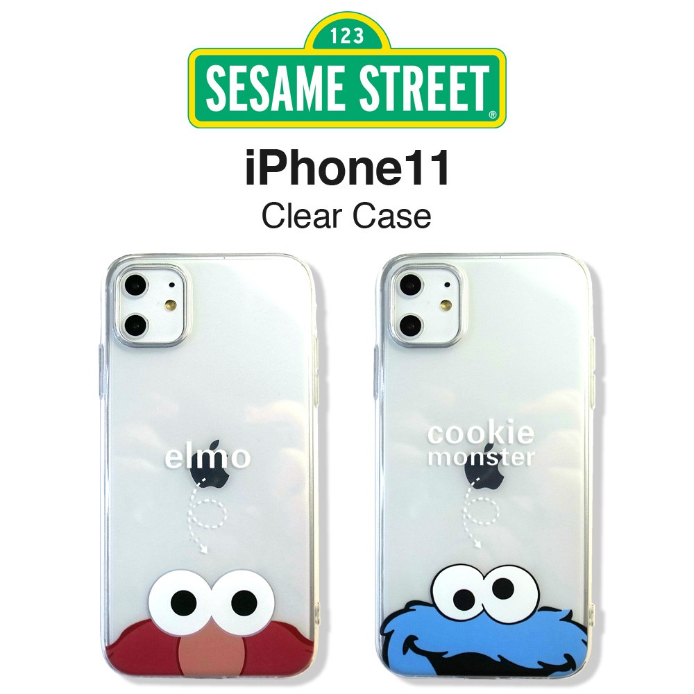 Sale セサミストリート Sesame Street Iphone11 クリア ケース エルモ クッキーモンスター Sesame I11 01 Lupo 通販 Yahoo ショッピング