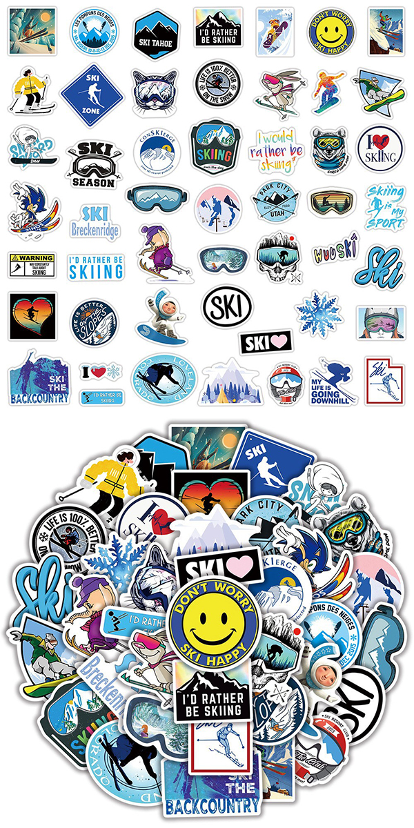 スキー ステッカー2