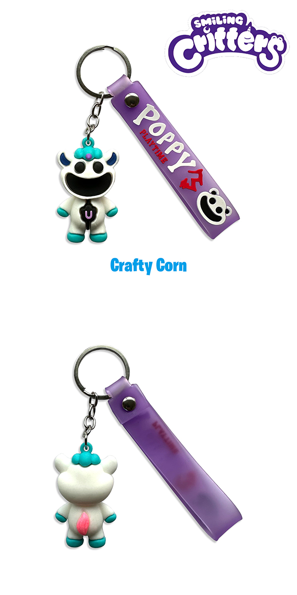 Smiling Critters スマイリングクリッターズ 3D キーホルダー 全 Smiling Critters スマイリングクリッターズ 3D キーホルダー 全