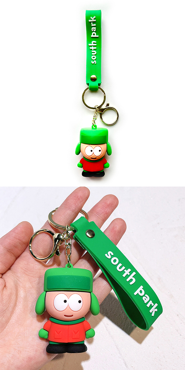 高評価なギフト マスコット サウスパーク キーホルダー SOUTHPARK 4種セット キッズ・ファミリー
