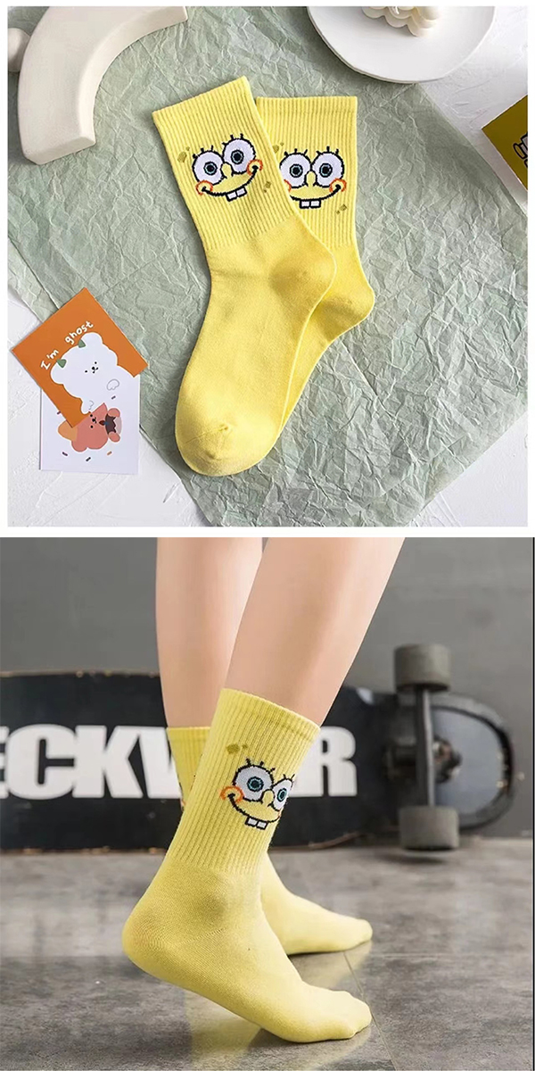 supreme✖️スポンジボブ ソックス Supreme®/SpongeBob SquarePants Castelli® Cycling Sock (1