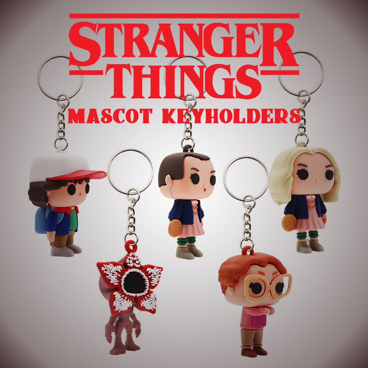 ストレンジャーシングス キーホルダー1