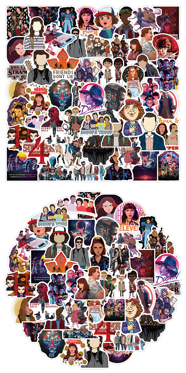  ストレンジャーシングス ステッカー3