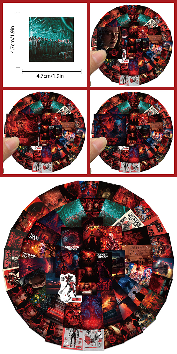  ストレンジャーシングス シーズン5 ステッカー3