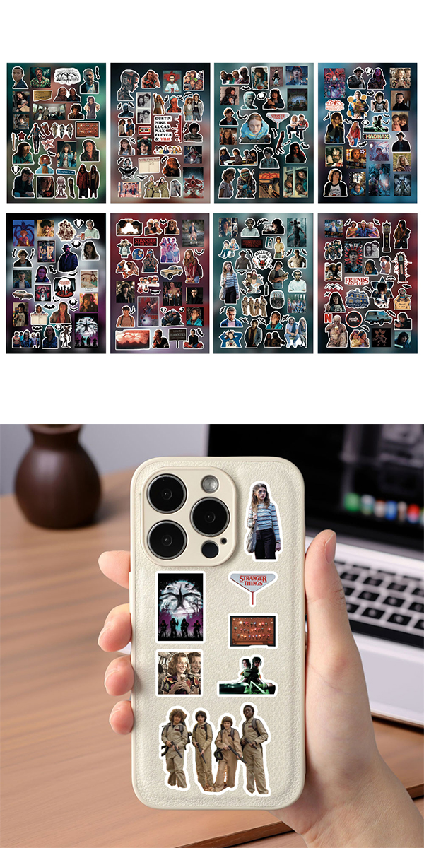  ストレンジャーシングス シート ステッカー3