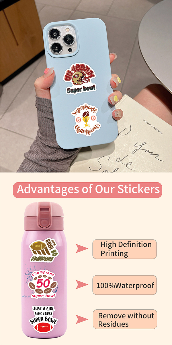 アメフト ステッカー5