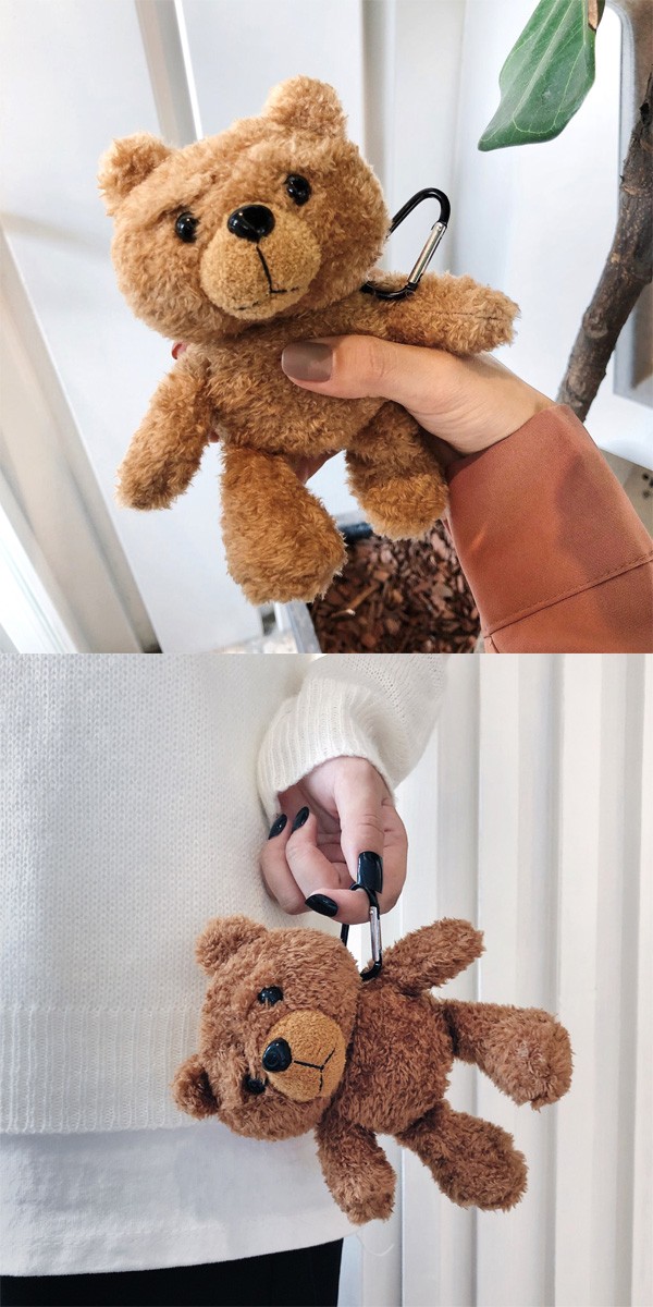 テディベア ぬいぐるみ Airpods Airpods Pro ケース カラビナ付き エアポッズ カバー クマ 熊 くま Teddy Pods 2 01 Lupo 通販 Yahoo ショッピング